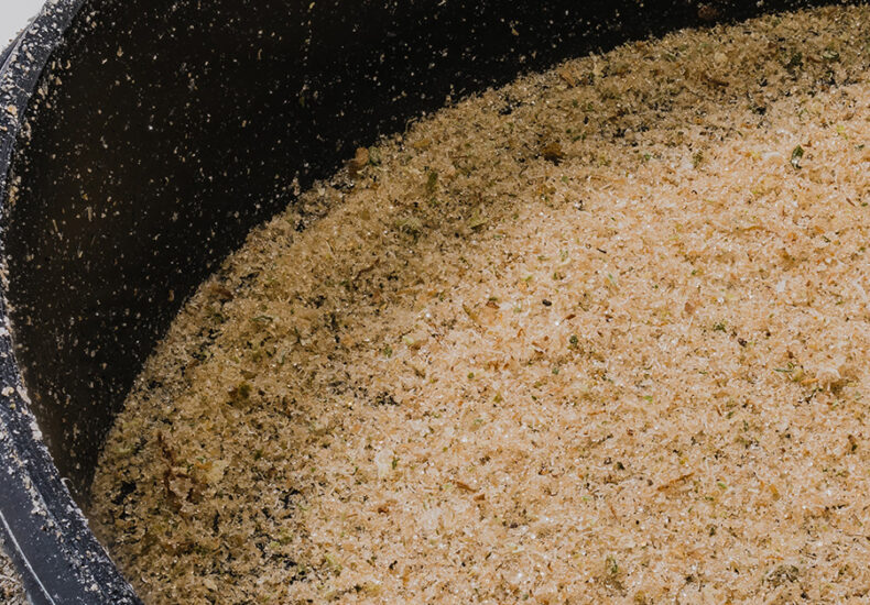 A close up image of kief